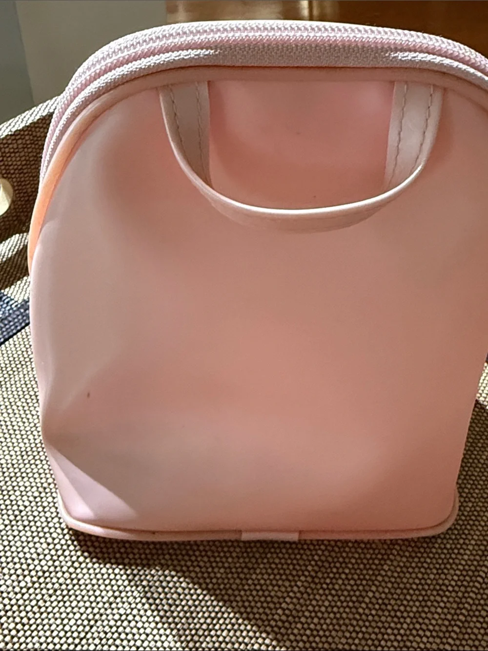 Christian Dior pardons Pink Cosmetic Pouch - Compact Travel Makeup Bag